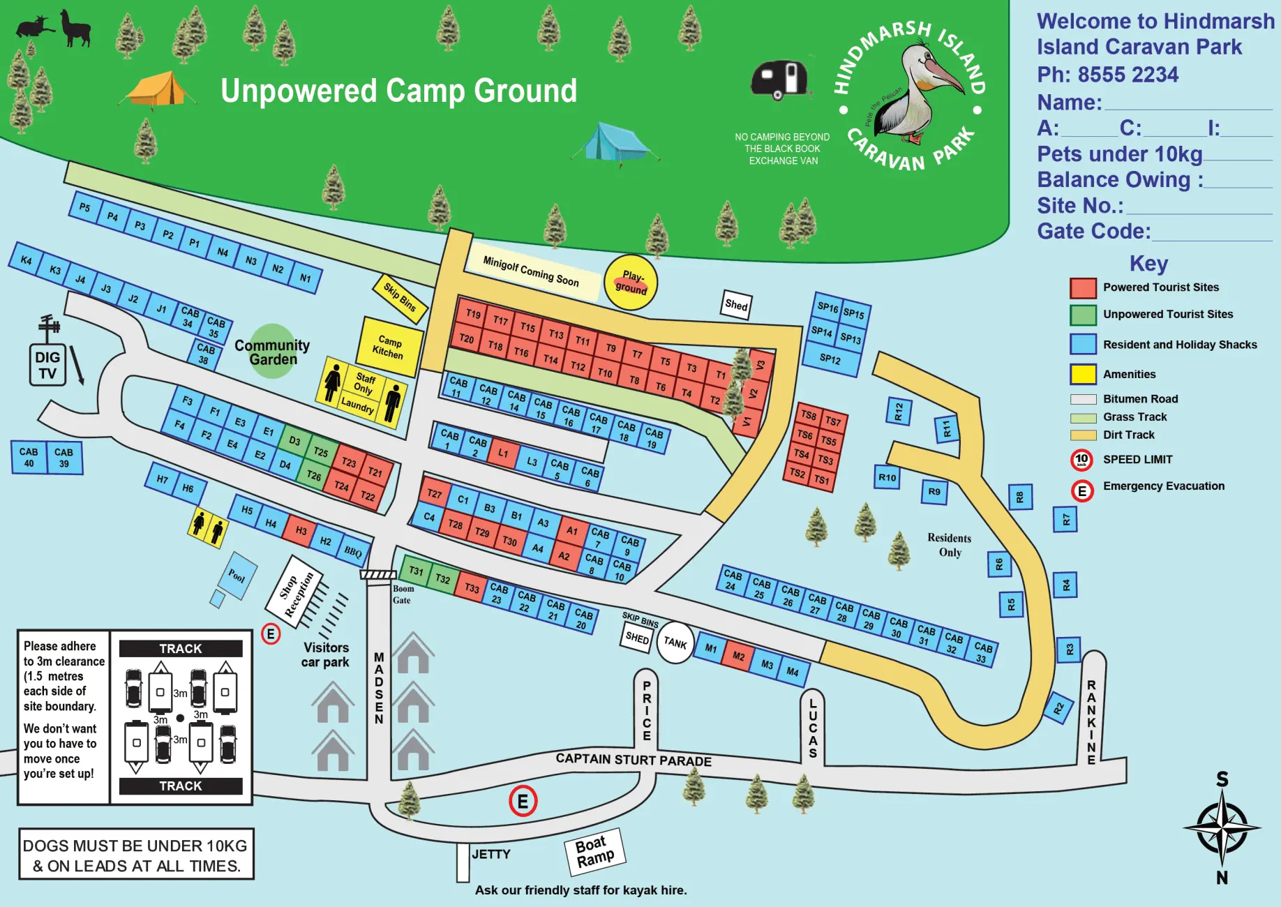 HICP Park Map